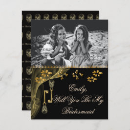 Você vai ficar, foto de Bridesmaid e crânio preto