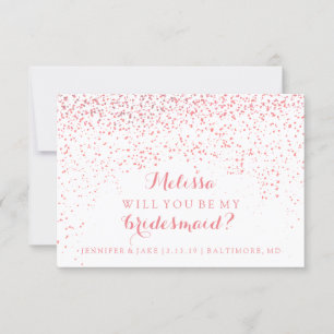 Você Vai Ser Meu Cartão Da Mente De Bridesmaid - C