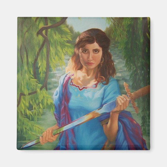 "Você Vale A Pena?" Íman (Frente)