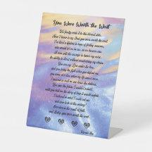 Você Valeu a Pena Esperar Sinal/Amor/Presente