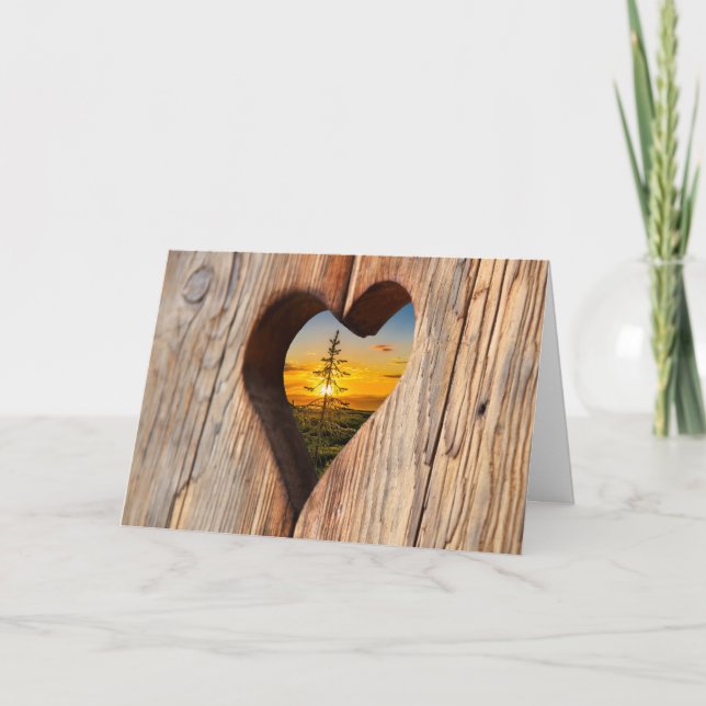 Você Veio Ao Meu Cartão De Aniversário Do Coração (Frente)