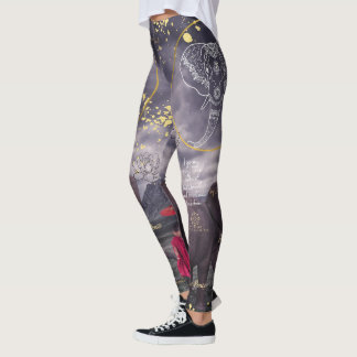 Vocês são Leggings de paz por Oomsuum Relaxe ©