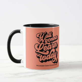 Vocês vão aprender hoje caneca personalizada