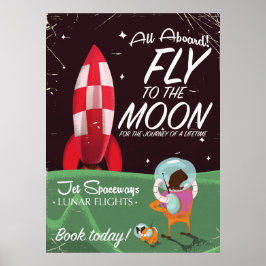 Voem até a Poster da Lua