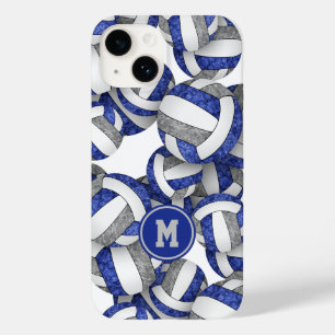 Vôlei cinza azul