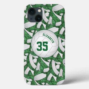 vôlei de presentes brancos verdes