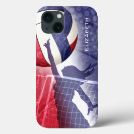 voleibol feminino branco-vermelho