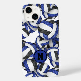 Voleibol preto azul