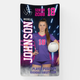 Volleyball Player Senior Night Customized Photo