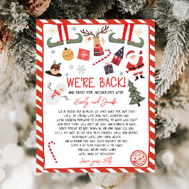 Voltamos a Elf Chegar - Letra Elves no Natal