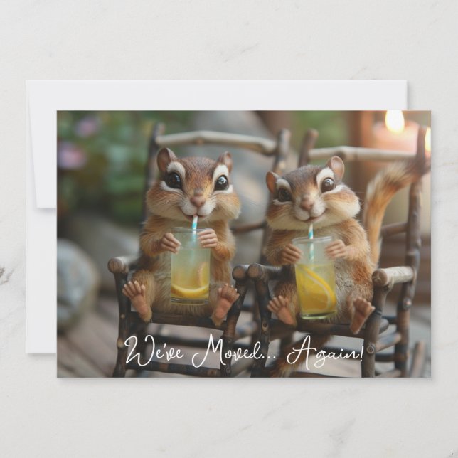 Voltámos a mover um novo cartão de mudança de ende (Frente)