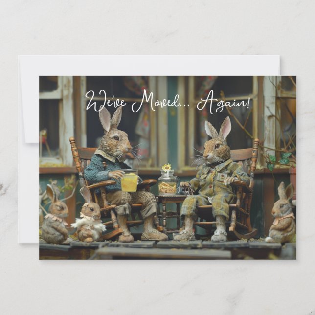 Voltamos a mudar o novo endereço do Coelho Engraça (Frente)