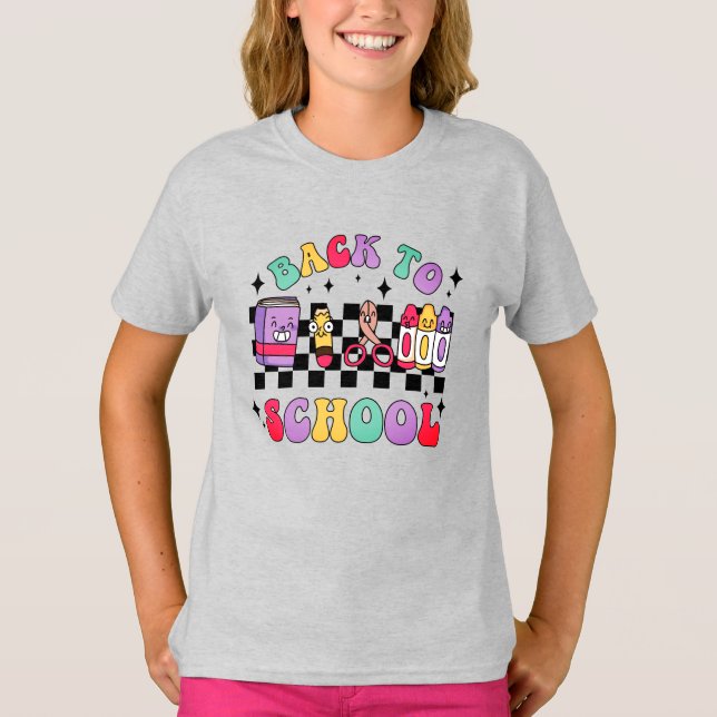 Voltar à Camisa de Suprimentos Escolares (Frente)