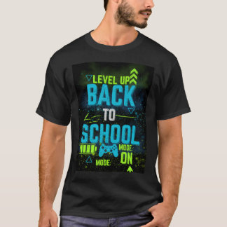 Voltar à escola - camiseta motivacional traseira
