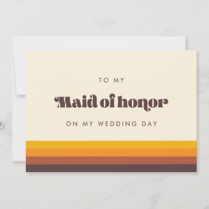 Voltar à minha Madrinha de casamento no meu cartão