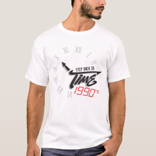 Volte no tempo gráfico 90 t-shirt