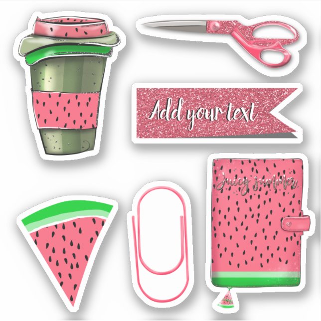 Volume de amor do planner 3, conjunto de adesivos  (Frente)