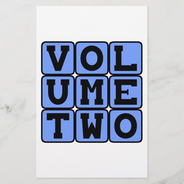 Volume Dois, Segundo Volume (Frente)