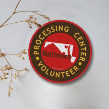 Voluntário do Centro de Processamento - Baltimore,