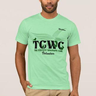 Voluntário do logotipo de TCWC - camisa conhecida