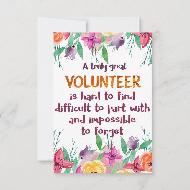 Voluntário Obrigado Presente de Apreciação do Volu (Frente)