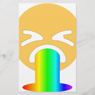 vômito do arco-íris emoji