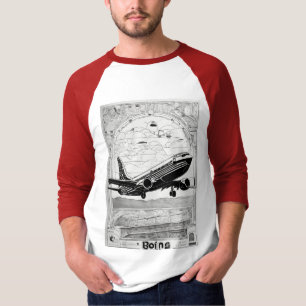 Voo através do tempo: T-Shirt do Histórico da Avia