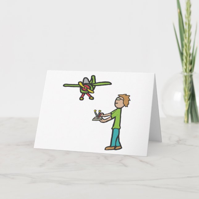 Voo de avião modelo RC (Frente)