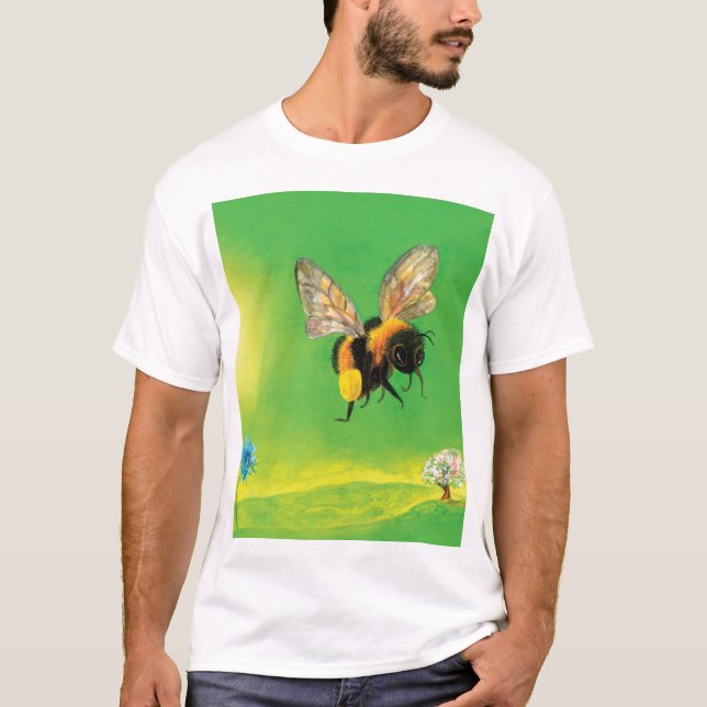 Voo do T-Shirt Bumblebee (Frente)