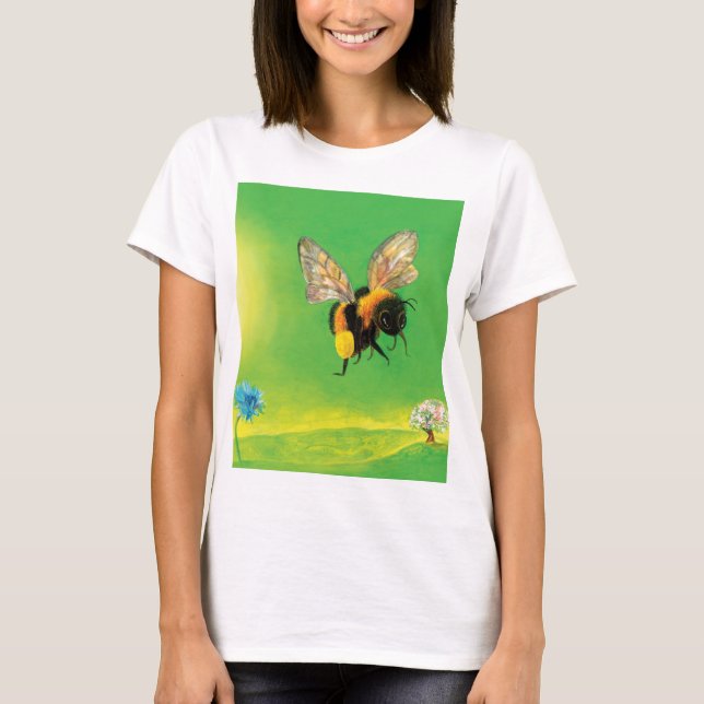Voo do T-Shirt Bumblebee (Frente)