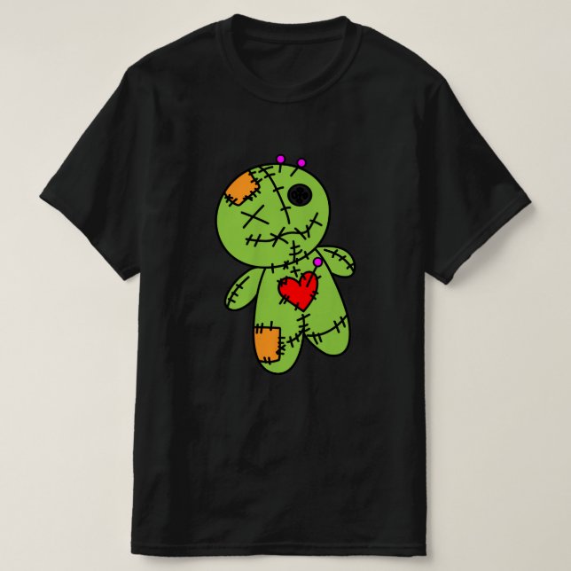 Voo Doo Green Mens T-Shirt (Frente do Design)