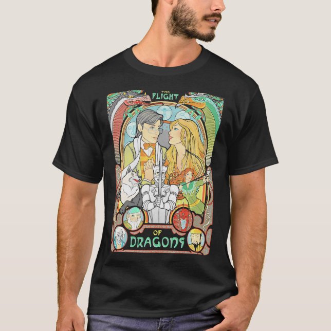 Voo dos Dragões - Camiseta Essencial (Frente)