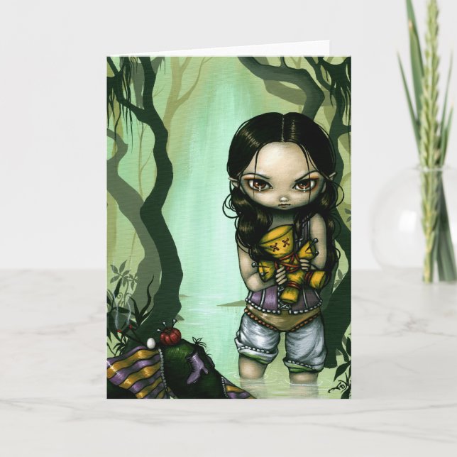 "Voodoo cartão na albufeira" (Frente)