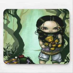 Voodoo na albufeira Mousepad feericamente gótico