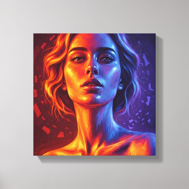 Vórtex de ser impressão de tela estendida (Frente)