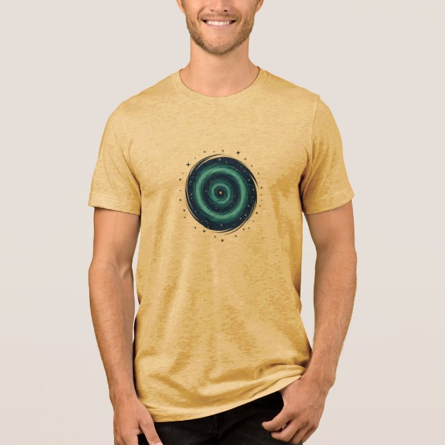 Vórtex Infinito: Uma Camisa Celestial (Frente)