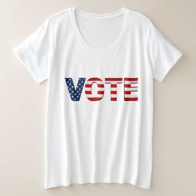 Votação: 2024 Mais T-Shirt (Frente do Design)