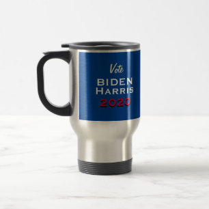 Votação: BIDEN HARRIS 2020 Caneca de viagem de aço