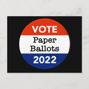 Votação em Papel - Balanços 2022 Cartão Postal par