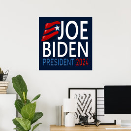 Votação Joe Biden Presidente 2024 Poster das eleiç