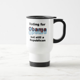 Votação para a caneca de viagem de Mudança-Obama