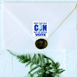 Votar Blue Resist 2024 Carimbo de Borracha Autopic