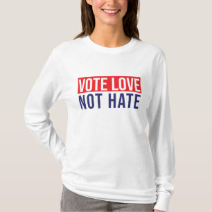 Votar não odiar T-Shirt