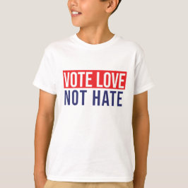 Votar não odiar T-Shirt