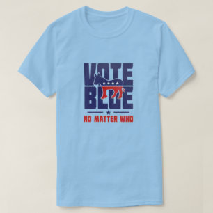 Vote Azul Não Importa Que T-Shirt