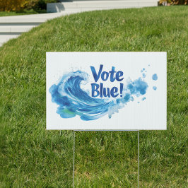 Vote Blue! Onda de Tsunami