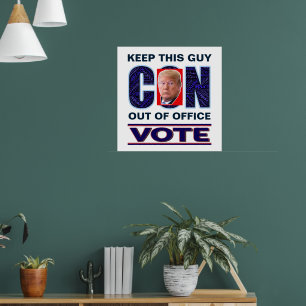 Vote Blue Resist 2024 Poster
