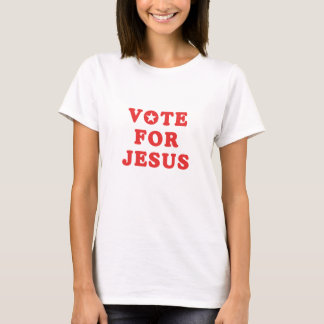 Vote em Jesus T-shirt
