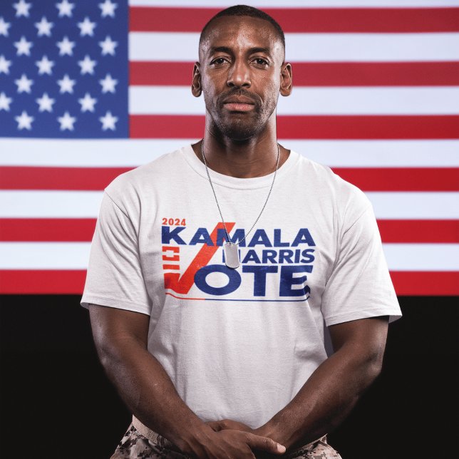Vote em Kamala Harris T-Shirt (Criador carregado)