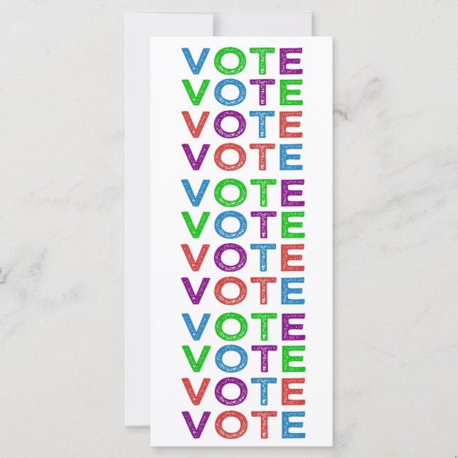 VOTE em Múltiplas-cores (Frente)